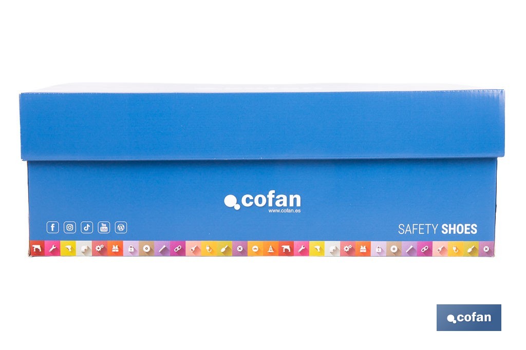 S-3 safety boots, Wings Pro Model | With textile anti-puncture insole Kevlar | Sizes available from 37 to 48 (EU) - Cofan