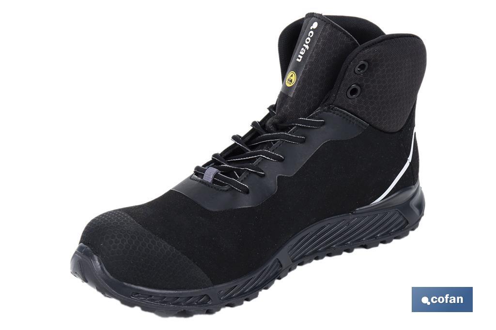 Botte de sécurité S-3 Modèle Wings Pro | Avec semelle anti-perforation textile Kevlar | Pointures du 37 au 48 - Cofan