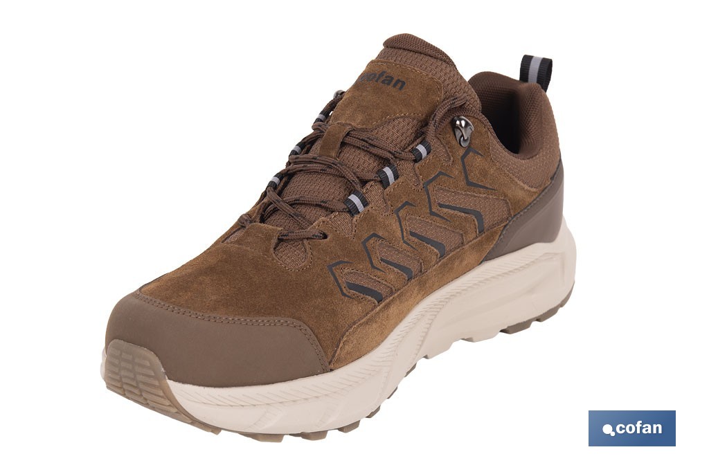 Zapatilla de trekking impermeable Infanto | Piel de serraje con suela de Phylon y TPR | Disponible desde la talla 39 hasta la 46 - Cofan