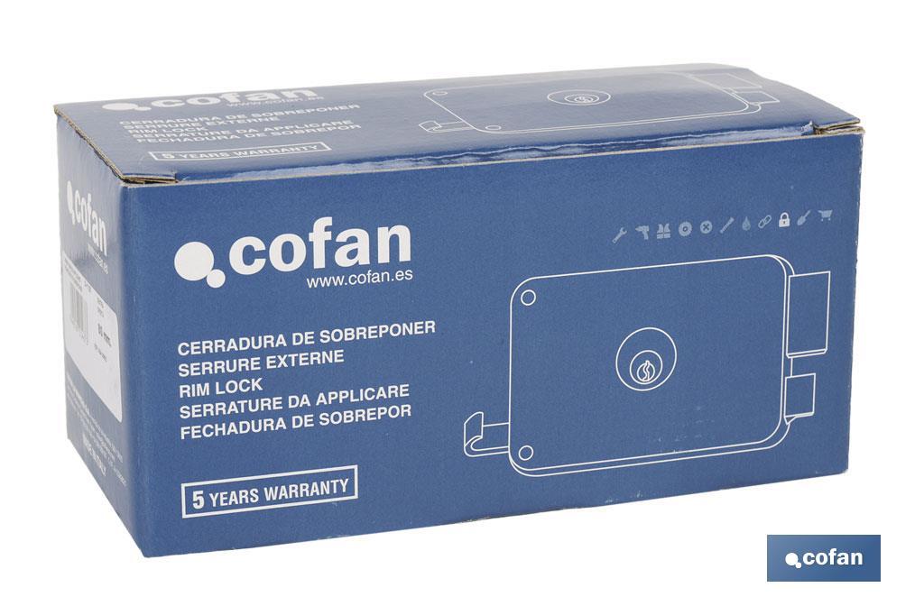 Rim lock - Cofan