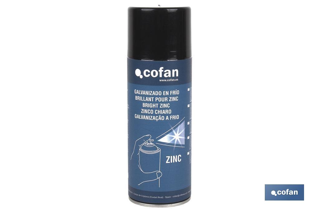 Zinkspray zum Kaltverzinken - Cofan