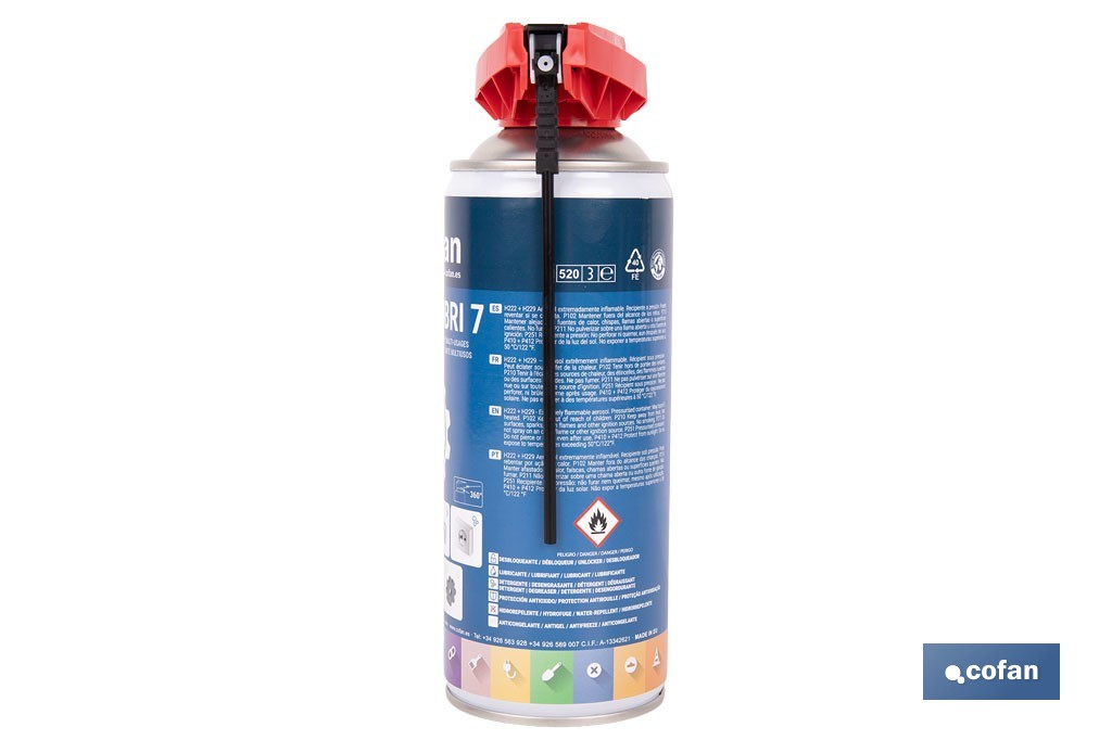 Lubricante multiusos universal | Envase de 400 ml con alto poder penetrante - Cofan