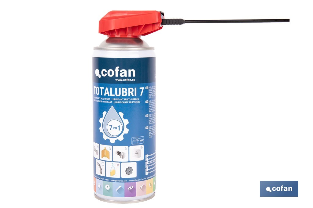 Lubricante multiusos universal | Envase de 400 ml con alto poder penetrante - Cofan