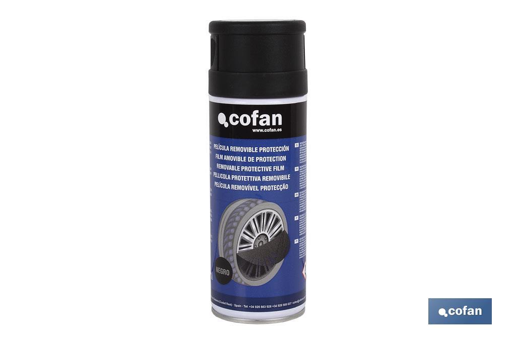 Special protective matt black paint 400ml | Removable vinyl | Easy to apply paint - Cofan