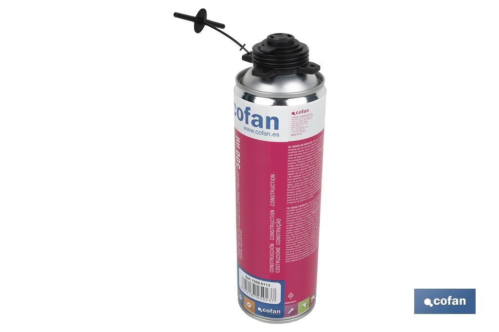 Limpiador de Espuma de Poliuretano | Aerosol 500 ml | Libre de CFC - Cofan