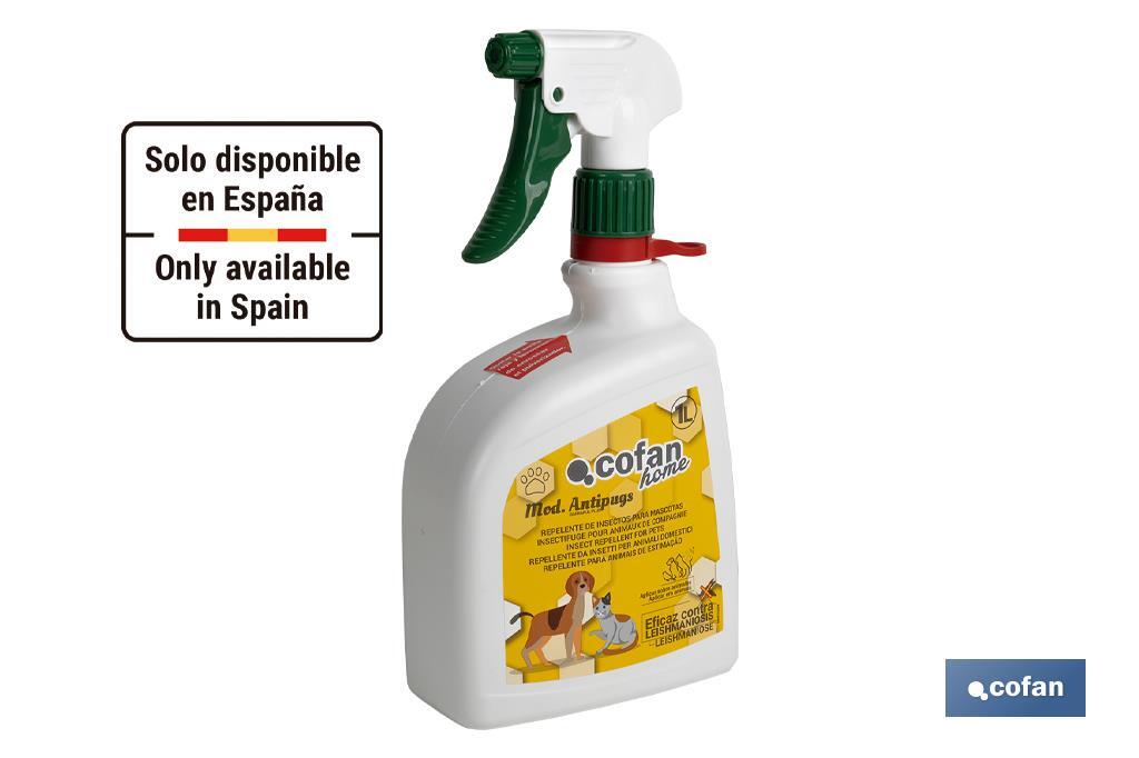 Insect repellent | Suitable for pets | 1-litre capacity - Cofan