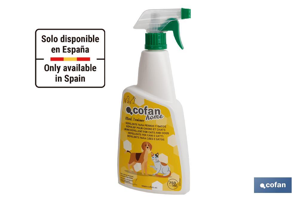 Repellente per cani e gatti | Capacità: 750 ml - Cofan