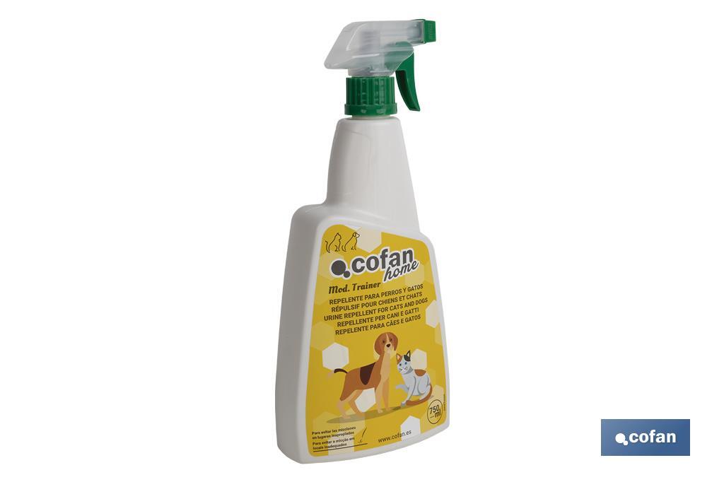 Repelente para Perros y Gatos | Capacidad 750 ml - Cofan