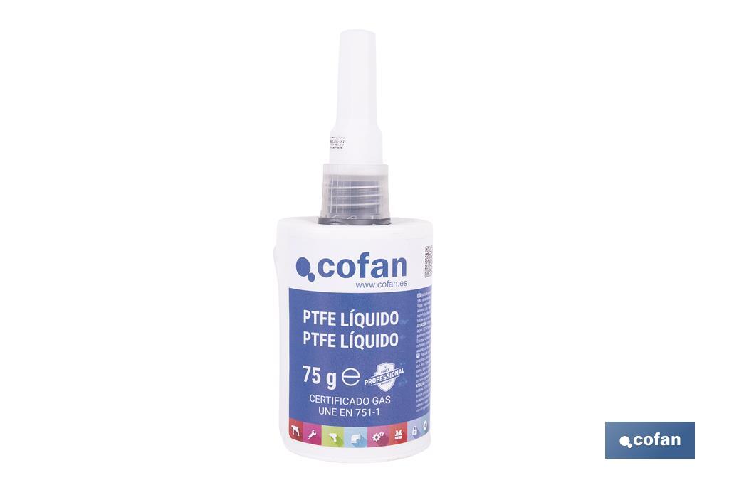 PTFE líquido | Embalagem 50 ml | Selador para tubagens - Cofan