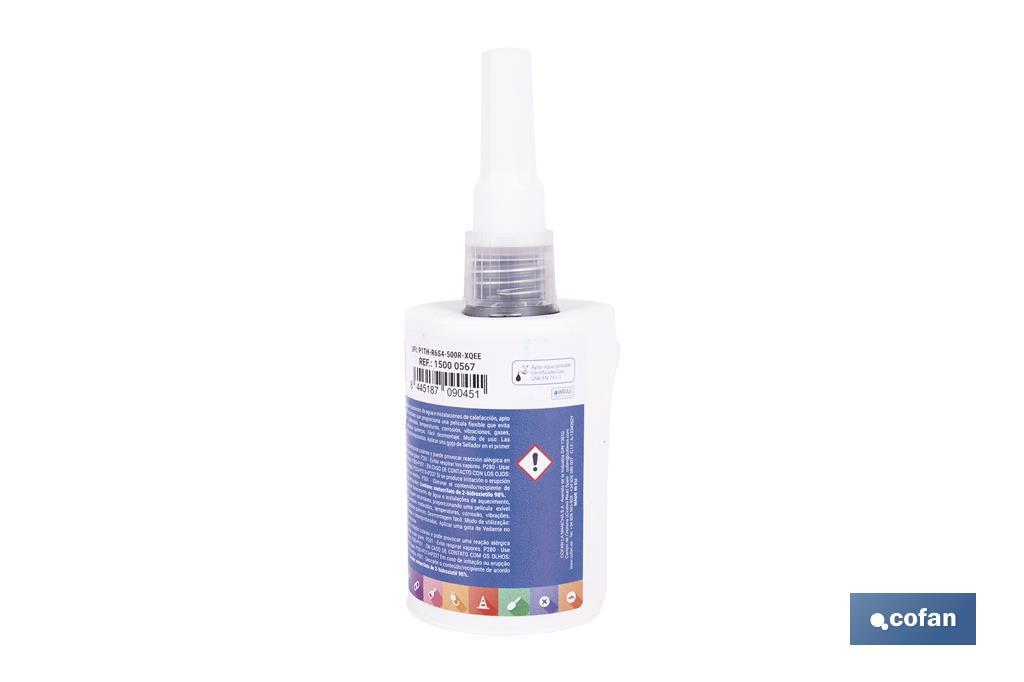 PTFE líquido | Embalagem 50 ml | Selador para tubagens - Cofan