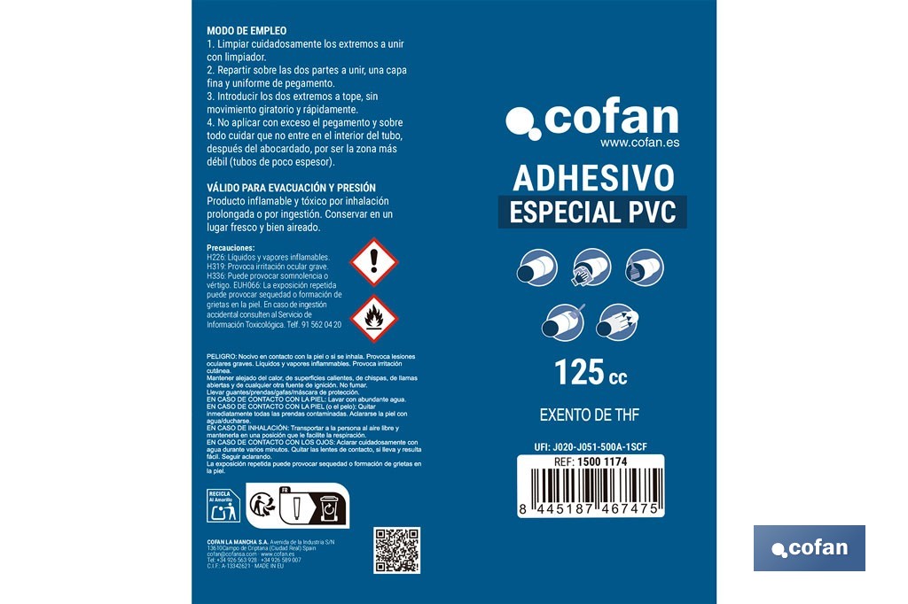PVC-Klebstoff - Cofan