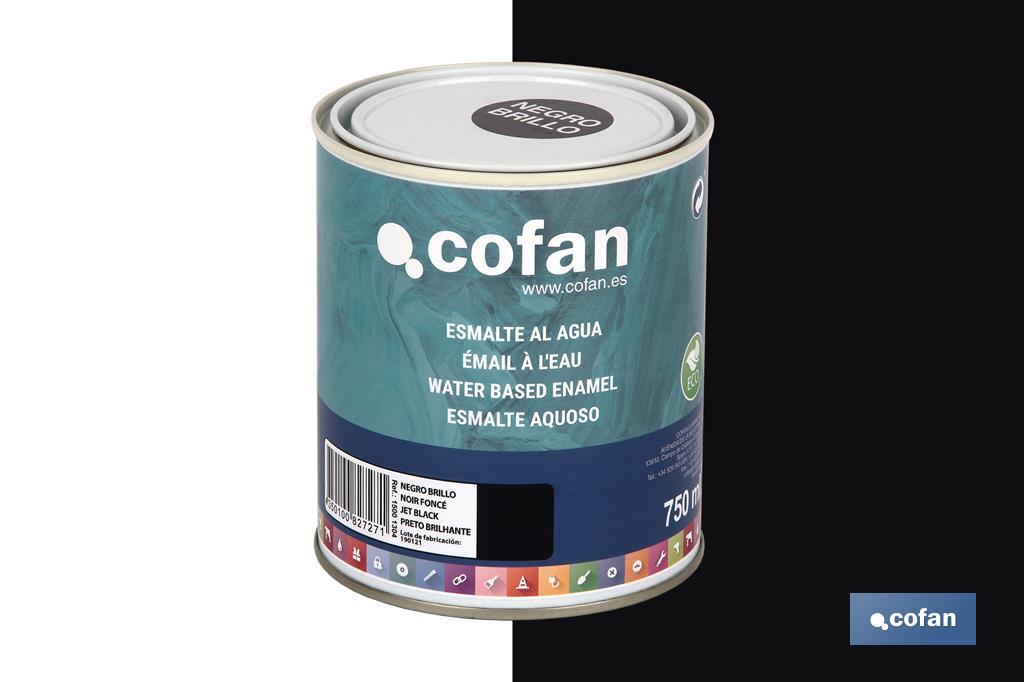 Esmalte Ecológico à Base de água | Embalagem de 750 ml | Vária cores - Cofan