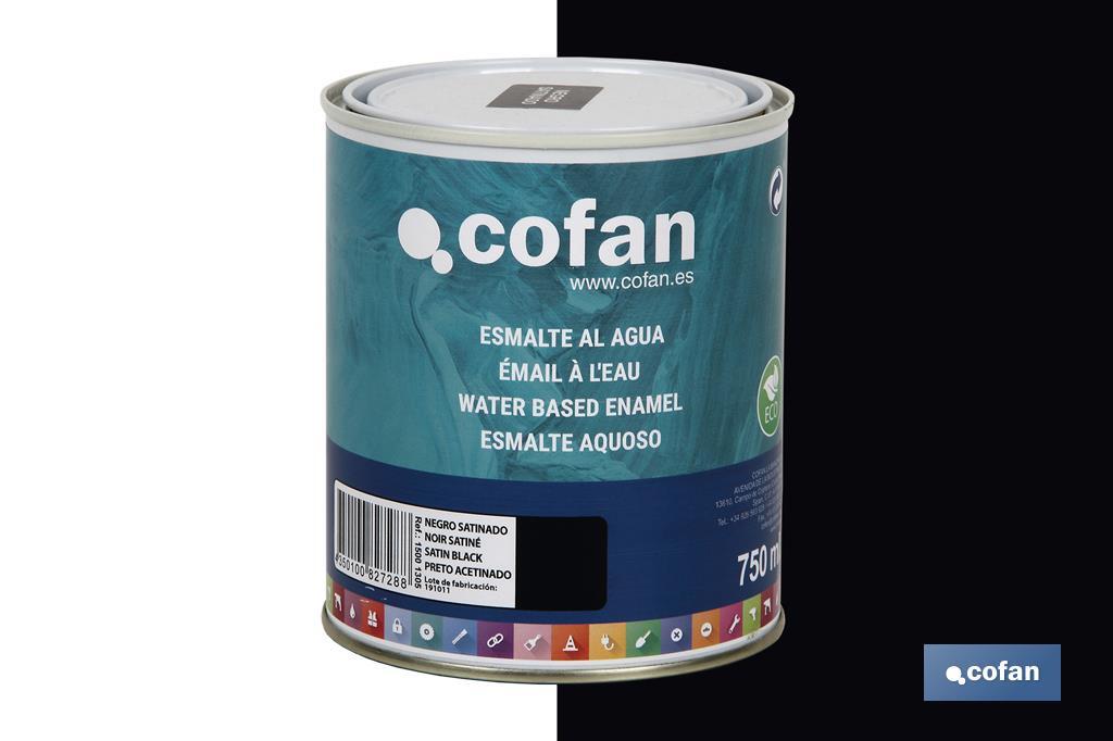 Esmalte Ecológico à Base de água | Embalagem de 750 ml | Vária cores - Cofan