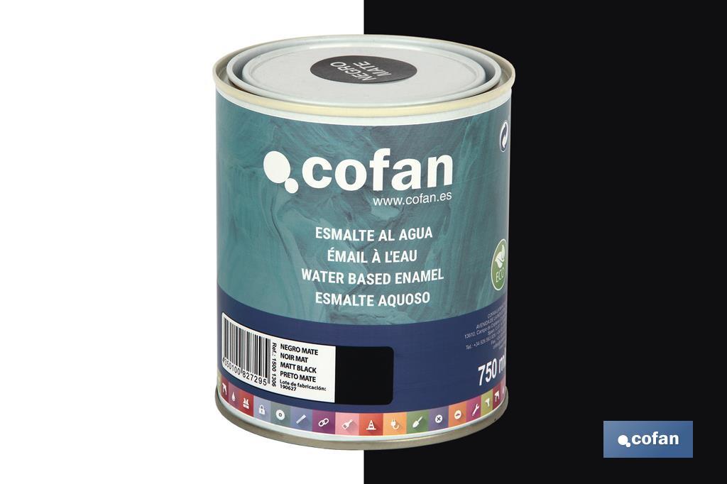 Esmalte Ecológico à Base de água | Embalagem de 750 ml | Vária cores - Cofan