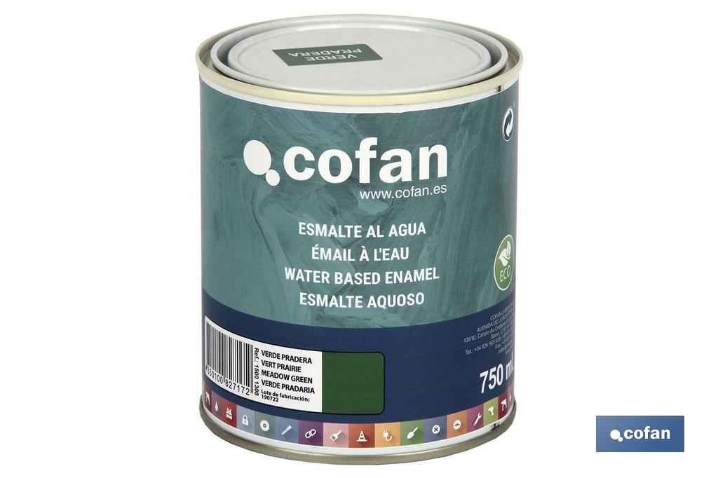 Esmalte Ecológico à Base de água | Embalagem de 750 ml | Vária cores - Cofan