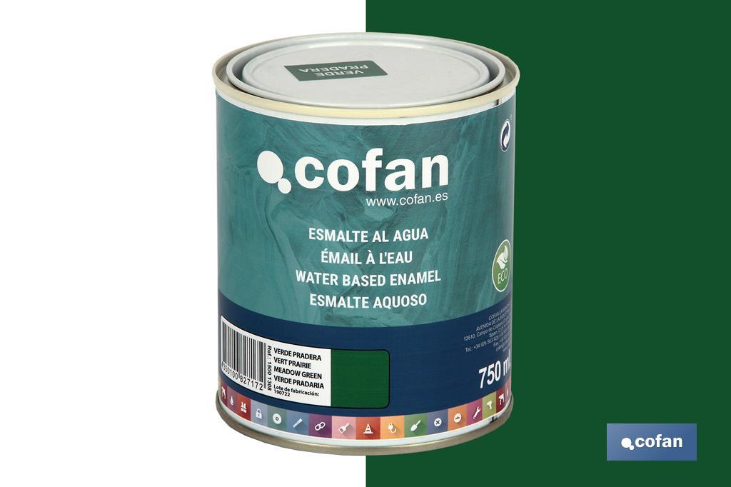 Esmalte Ecológico à Base de água | Embalagem de 750 ml | Vária cores - Cofan