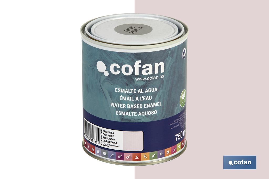 Esmalte Ecológico à Base de água | Embalagem de 750 ml | Vária cores - Cofan