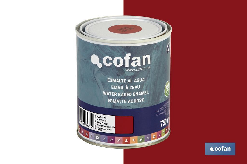 Esmalte Ecológico à Base de água | Embalagem de 750 ml | Vária cores - Cofan
