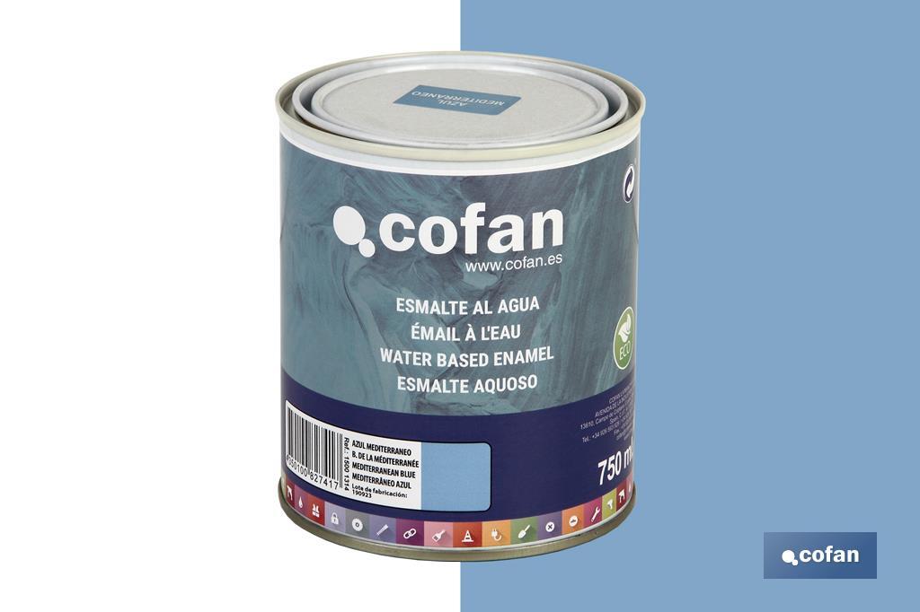 Esmalte Ecológico à Base de água | Embalagem de 750 ml | Vária cores - Cofan