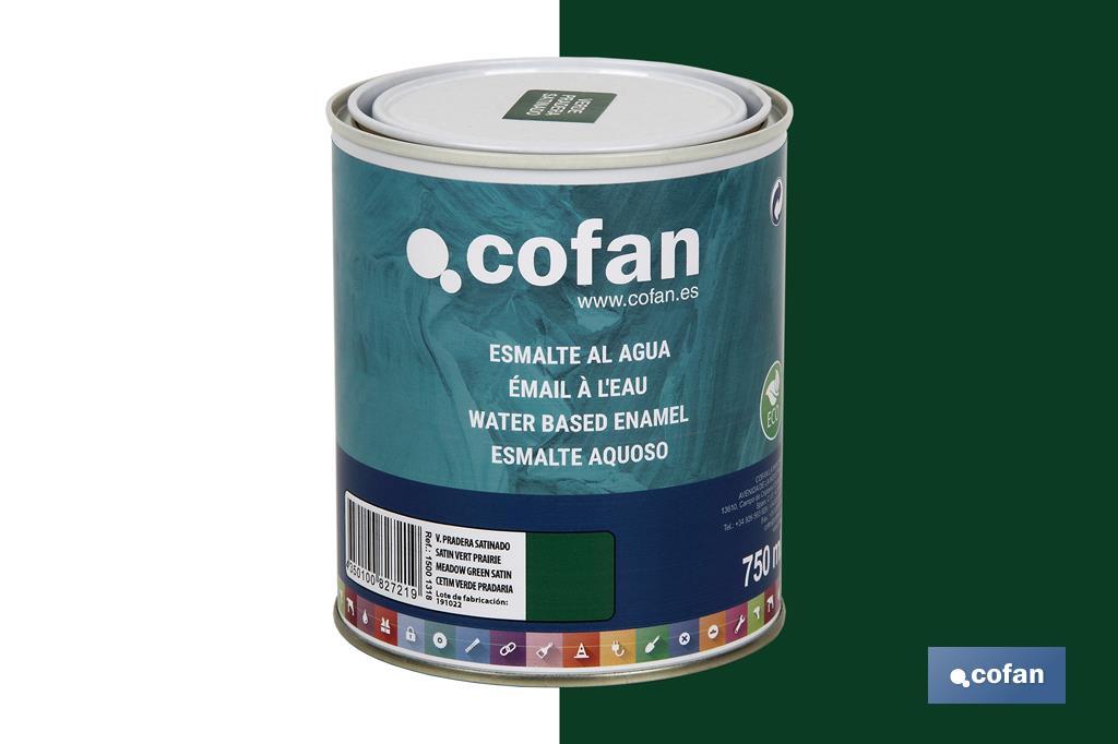 Esmalte Ecológico à Base de água | Embalagem de 750 ml | Vária cores - Cofan