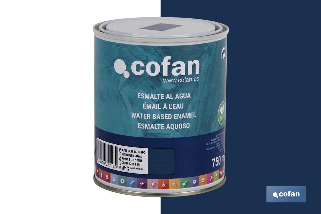 Esmalte Ecológico à Base de água | Embalagem de 750 ml | Vária cores - Cofan