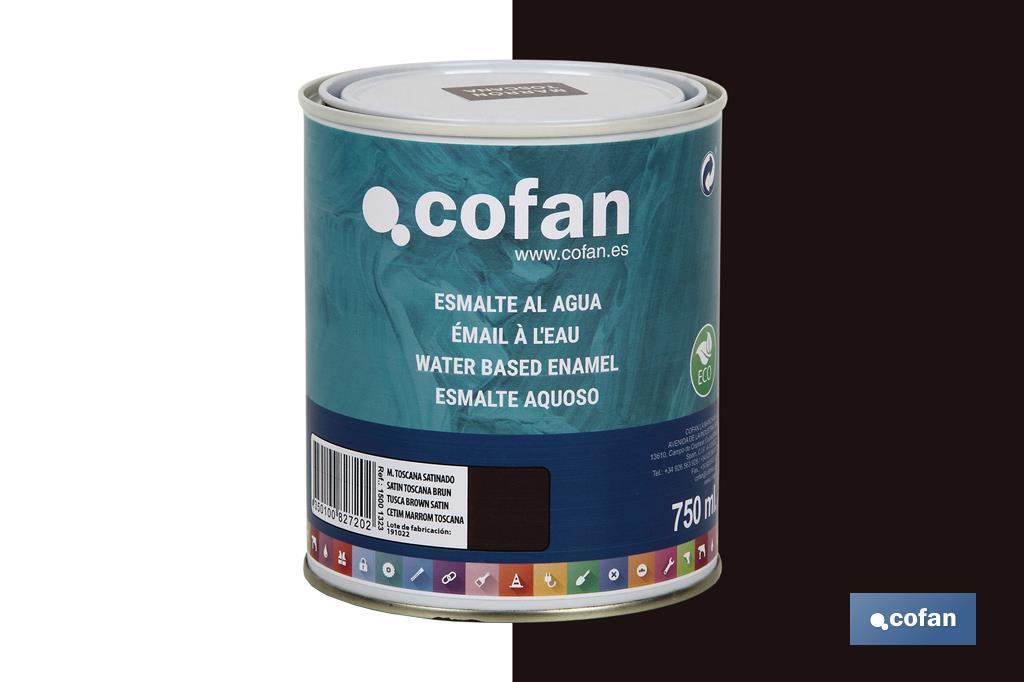 Esmalte Ecológico à Base de água | Embalagem de 750 ml | Vária cores - Cofan