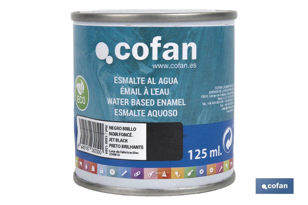 Émail écologique à l'eau | Emballage de 750 ml | Plusieurs couleurs - Cofan