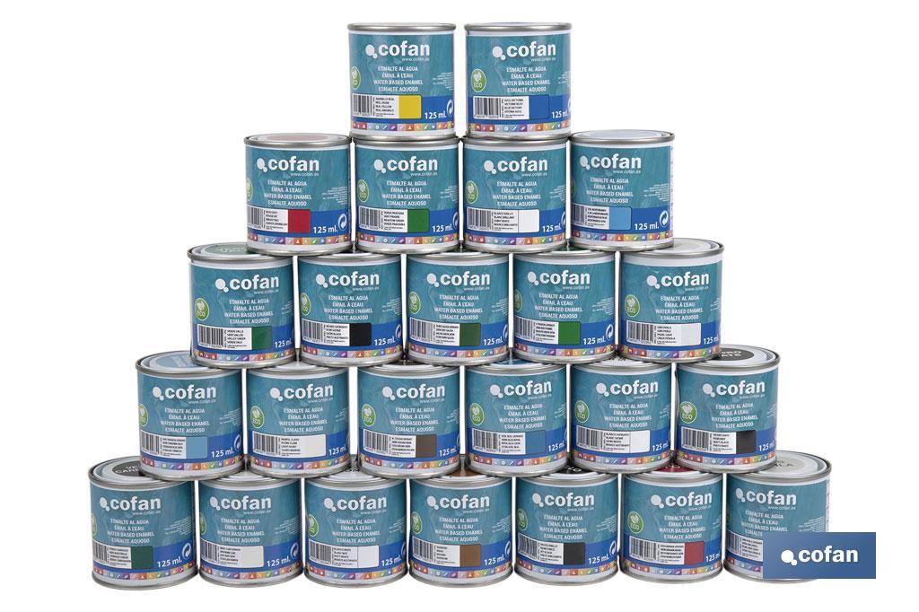 Esmalte Ecológico à Base de água | Embalagem de 750 ml | Vária cores - Cofan