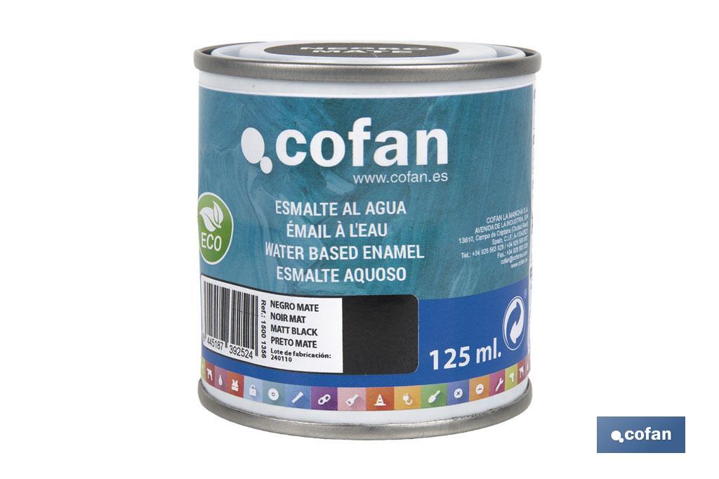 Émail écologique à l'eau | Emballage de 750 ml | Plusieurs couleurs - Cofan