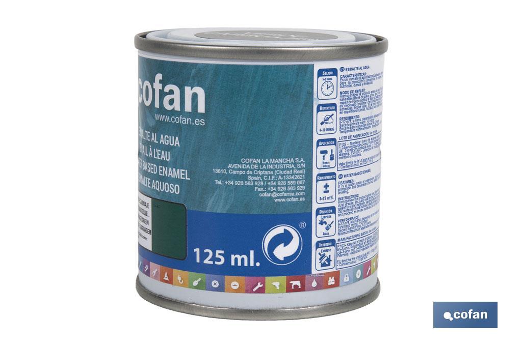 Ecological water-based enamel | 750ml | Several colours - Cofan