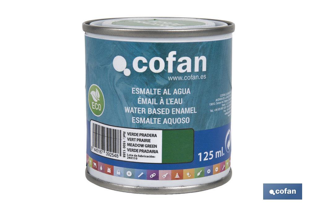 Ecological water-based enamel | 750ml | Several colours - Cofan