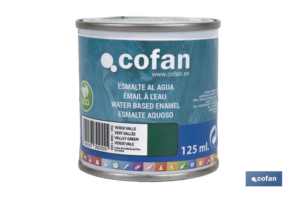 Esmalte Ecológico à Base de água | Embalagem de 750 ml | Vária cores - Cofan