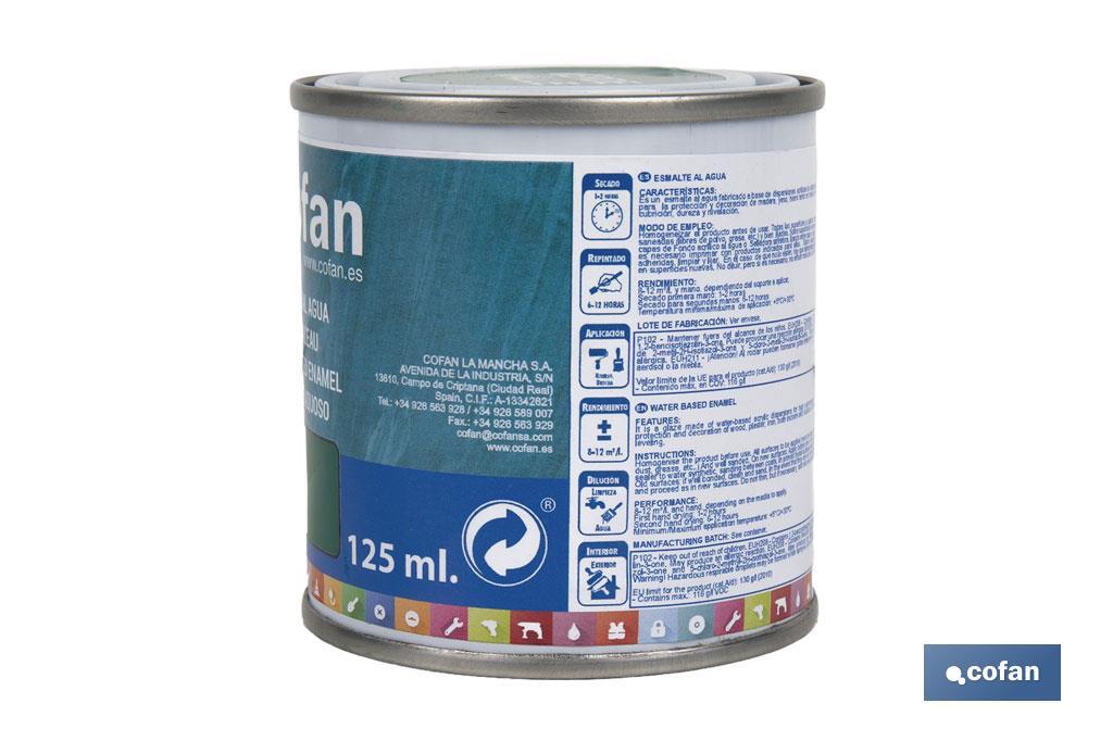 Ecological water-based enamel | 750ml | Several colours - Cofan