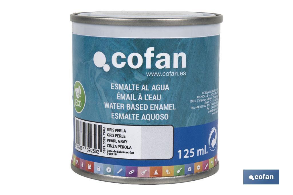 Ecological water-based enamel | 750ml | Several colours - Cofan