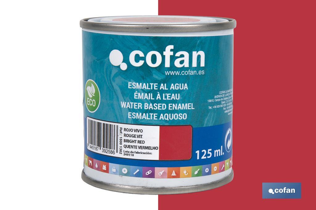 Esmalte Ecológico à Base de água | Embalagem de 750 ml | Vária cores - Cofan