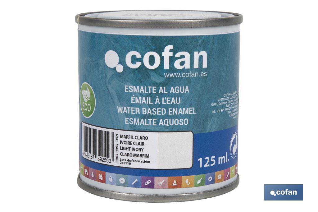 Esmalte Ecológico à Base de água | Embalagem de 750 ml | Vária cores - Cofan