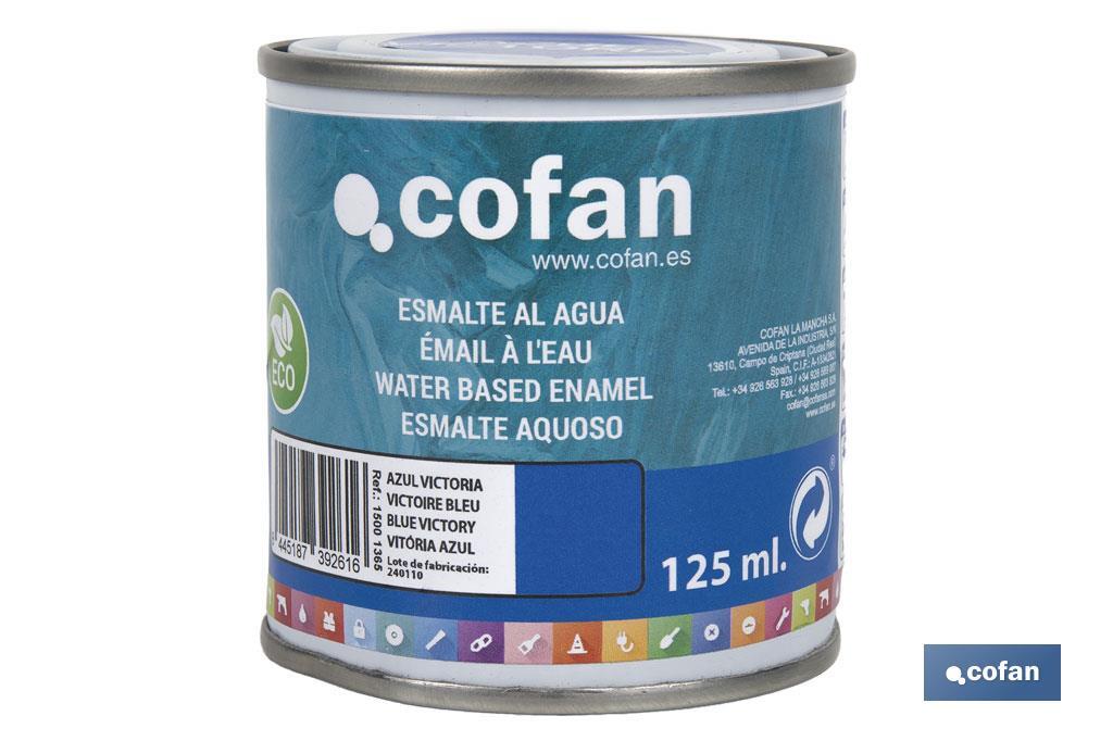 Ecological water-based enamel | 750ml | Several colours - Cofan