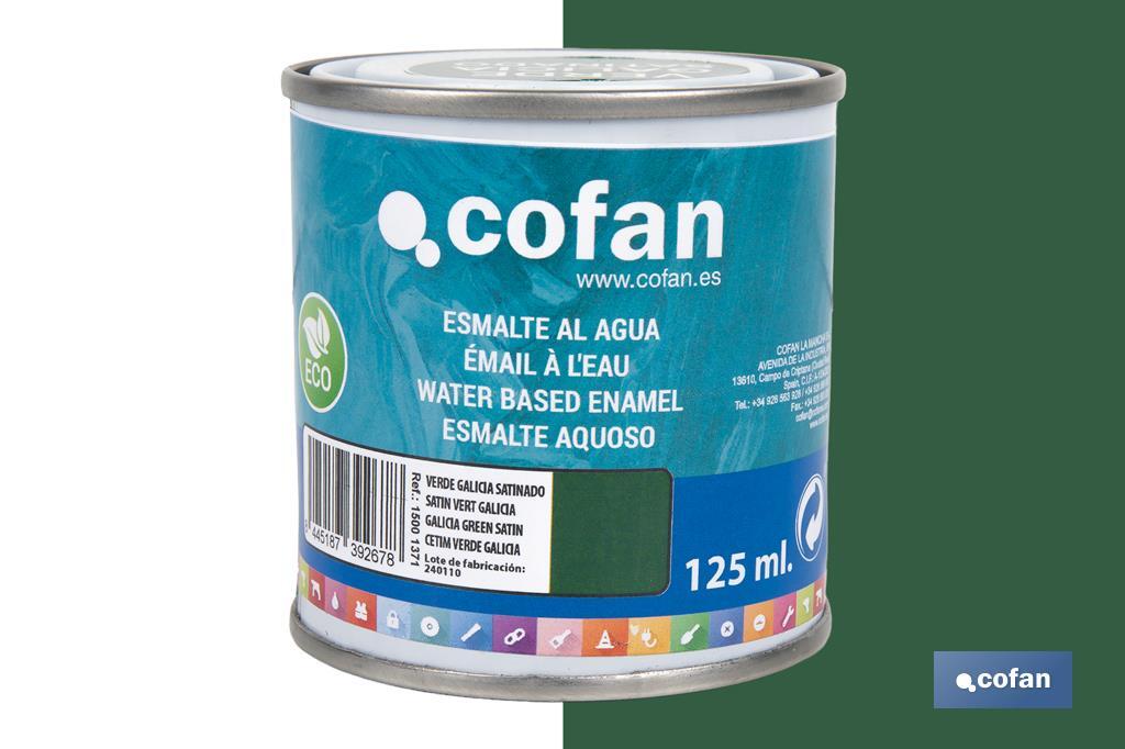 Esmalte Ecológico à Base de água | Embalagem de 750 ml | Vária cores - Cofan