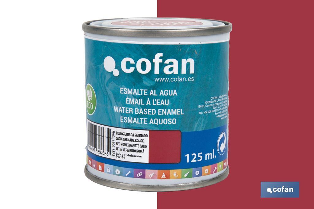 Esmalte Ecológico à Base de água | Embalagem de 750 ml | Vária cores - Cofan