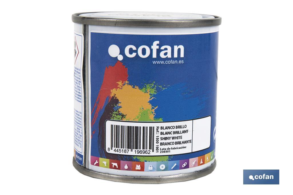 Synthetic enamel | Several colours | 125ml, 375ml, 750ml or 4L - Cofan