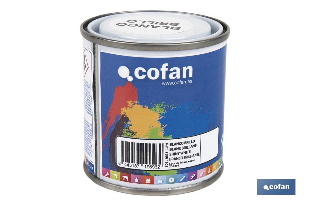 Synthetic enamel | Several colours | 125ml, 375ml, 750ml or 4L - Cofan