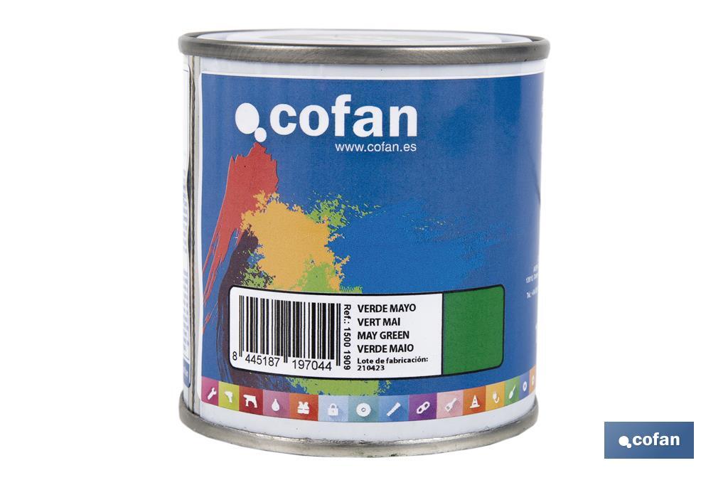 Synthetic enamel | Several colours | 125ml, 375ml, 750ml or 4L - Cofan