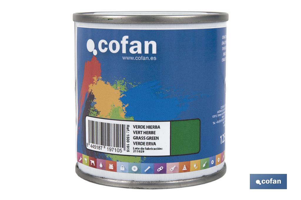 Synthetic enamel | Several colours | 125ml, 375ml, 750ml or 4L - Cofan