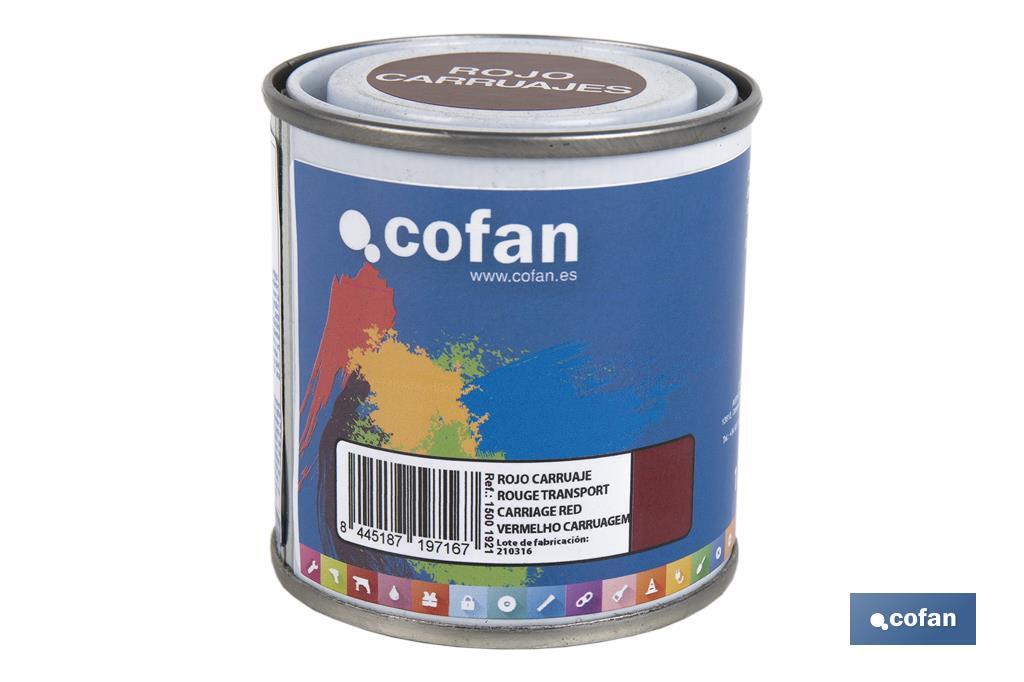 Synthetic enamel | Several colours | 125ml, 375ml, 750ml or 4L - Cofan