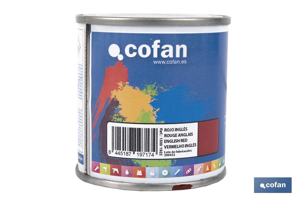 Synthetic enamel | Several colours | 125ml, 375ml, 750ml or 4L - Cofan