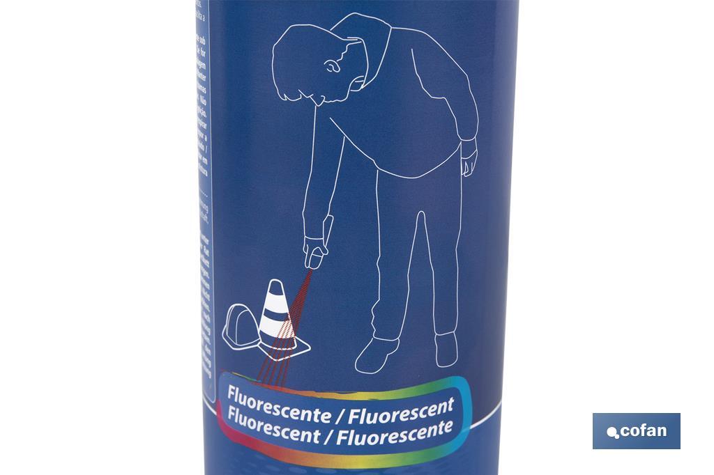 Fluorescent marking spray for construction works | Several colours | 500ml - Cofan