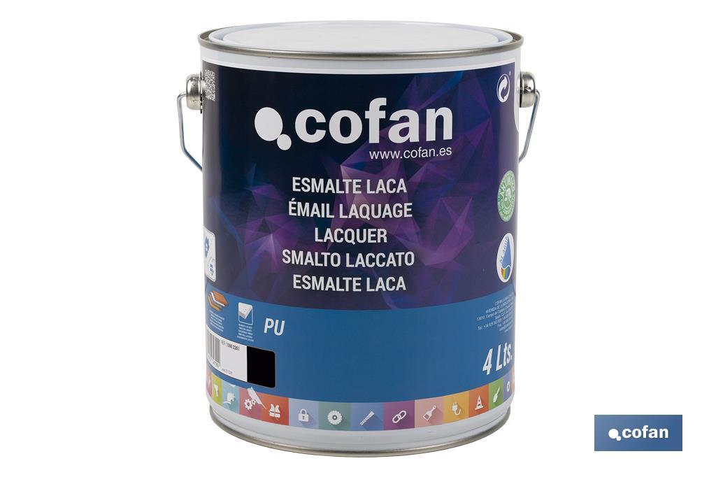 Water-based lacquer | Available in various colours | Paint buckets available in different sizes - Cofan