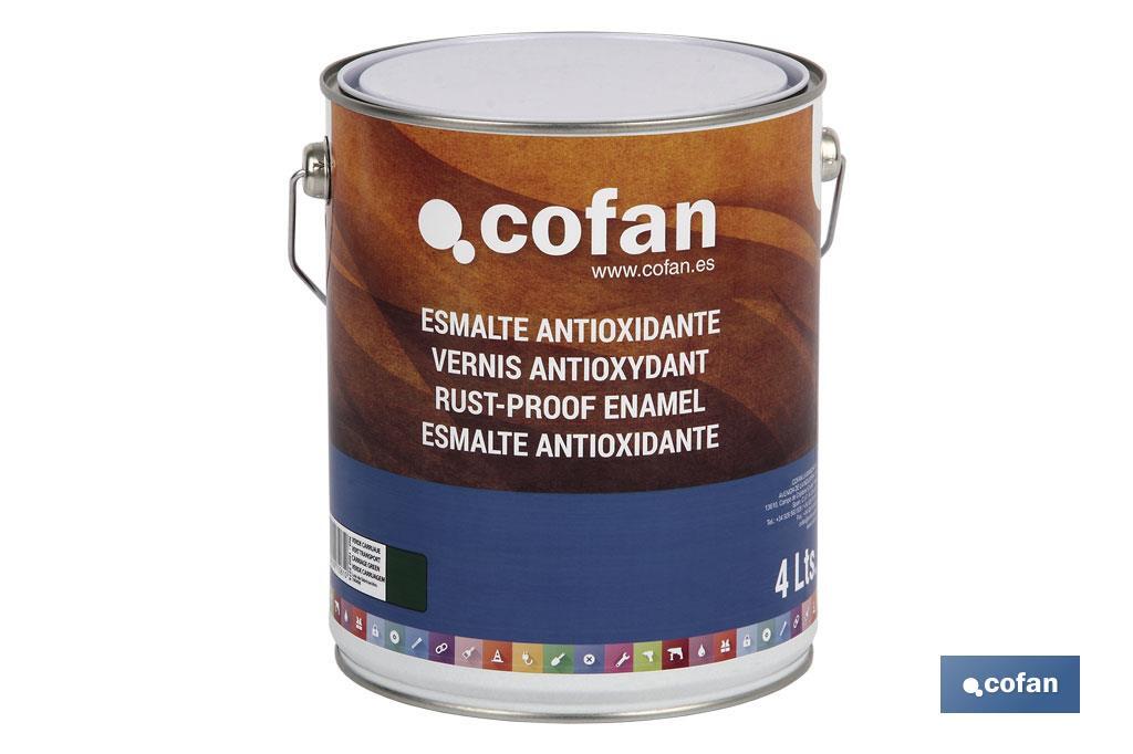 Smalto antiossidante | Vari colori | Latta da 4 L - Cofan