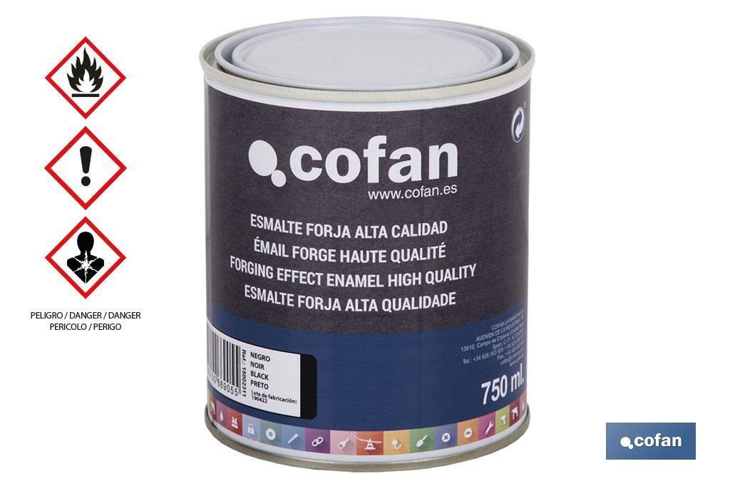 Esmalte Forja | Protección y decoración de superficies | Diferentes colores - Cofan