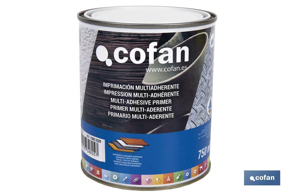 Water-based multi-adhesive primer | Paint buckets available in different sizes - Cofan